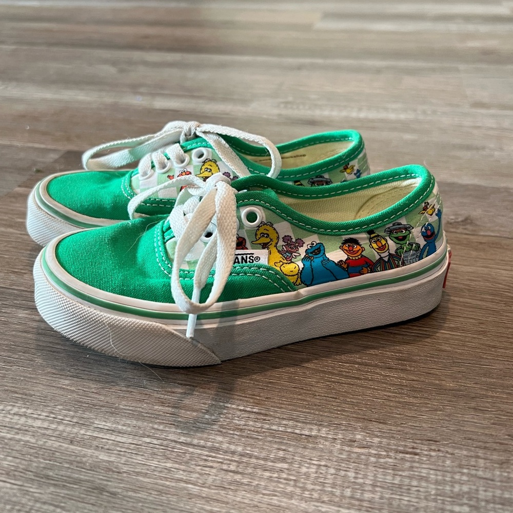 Sesame Street kids Vans